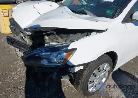 2019 Nissan Sentra S z USA, uszkodzony, nr VIN 3N1AB7APXKY359368